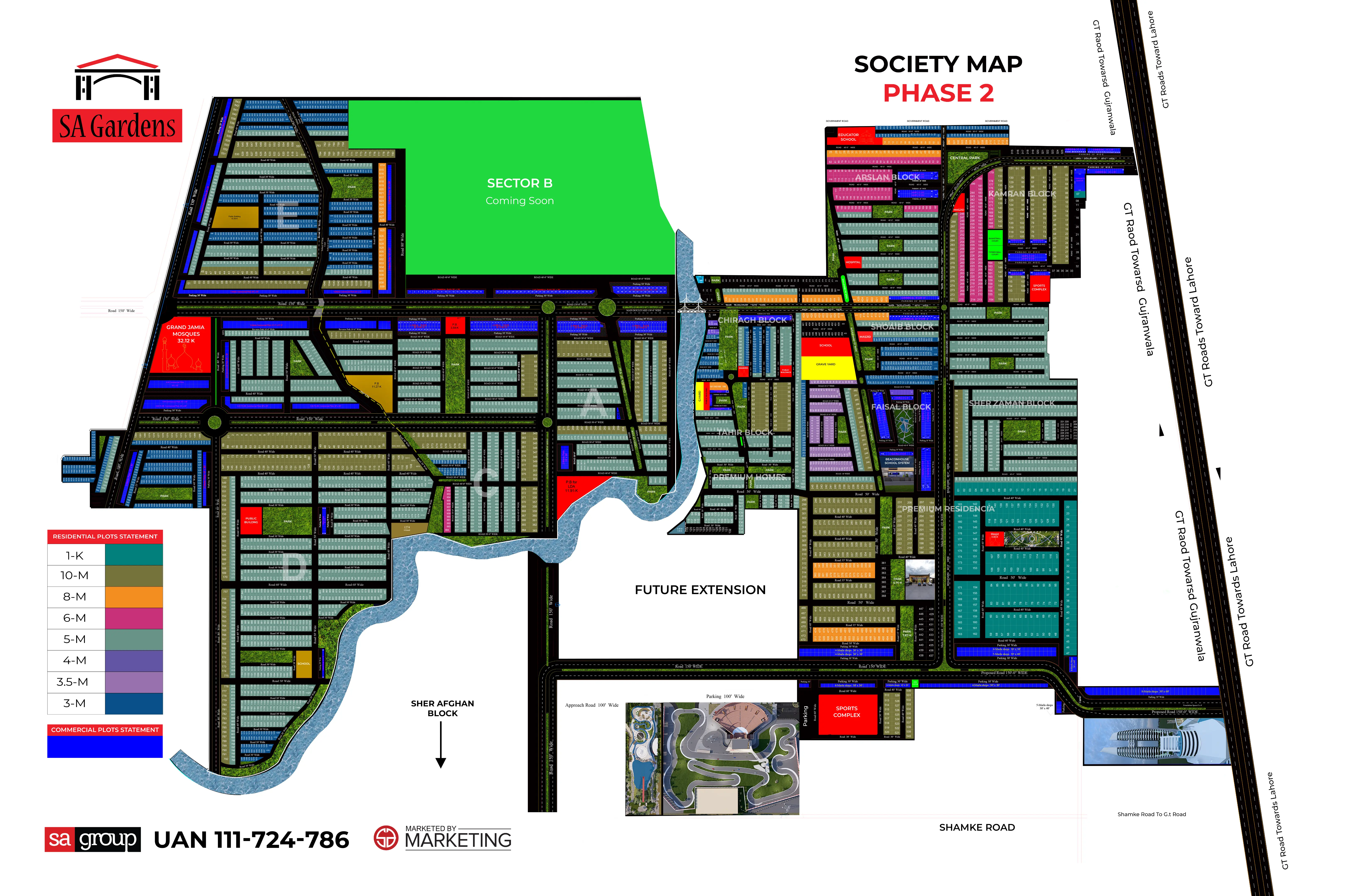 SA Gardens Society Map
