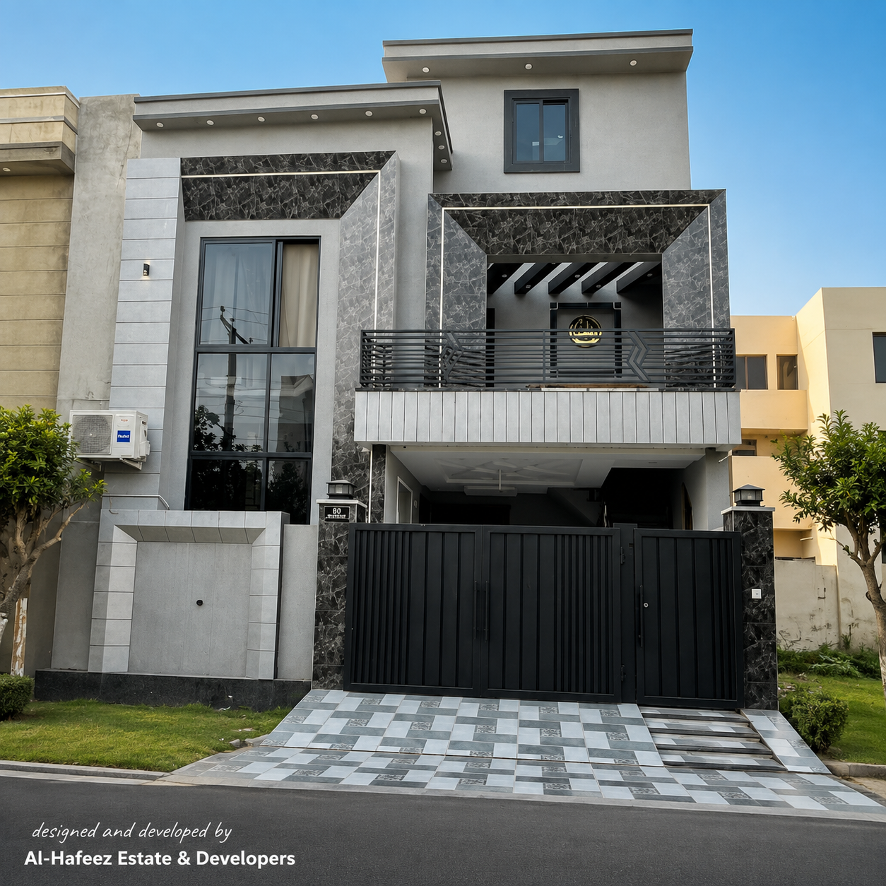 Modern Grey Luxury House